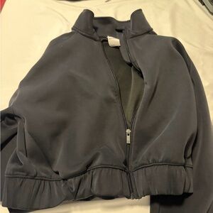 All in Motion Black Bomber Jacket